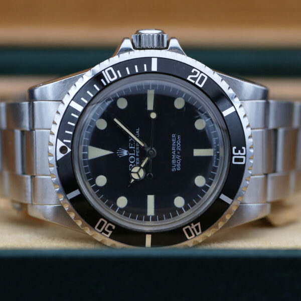 Rolex 5513 Black SUBMARINER 40mm 1984