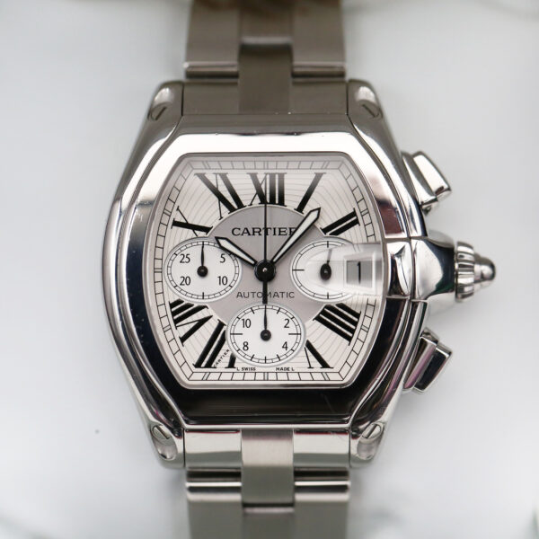 Cartier W62019X6 White ROADSTER  43mm