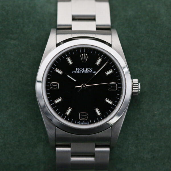 Rolex 77080 Black OYSTER PERPETUAL 31mm 2002