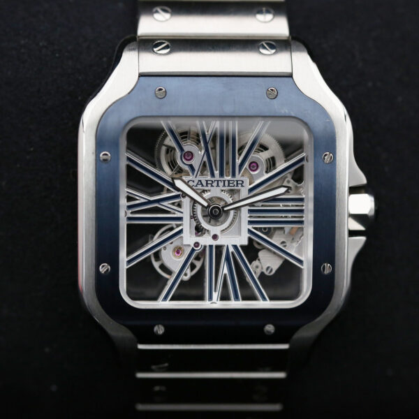 Cartier WHSA0026 Skeleton SANTOS 40mm 2022