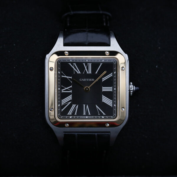Cartier W2SA0015 Anthracite SANTOS DUMONT "LE 14 BIS"  36mm 2020