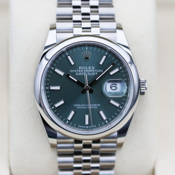 Rolex 126200 Green DATEJUST 36mm 2025